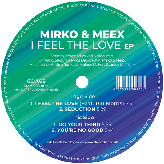 Mirko & Meex - I Feel The Love EP [Groove Culture]