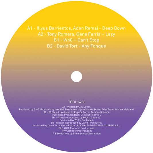 Illyus & Barrientos / Tony Romera / Gene Farris / Wh0 - Toolroom Sampler Vol. 24 [Toolroom]