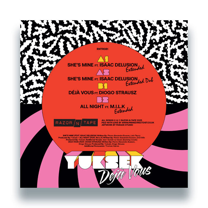 Yuksek - Déjà Vous EP [Razor-N-Tape]