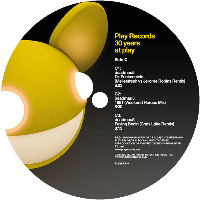 Melleefresh & Deadmau5 - 30 Years At Play (2LP EDICION ESPECIAL RSD2026) [Play Records]