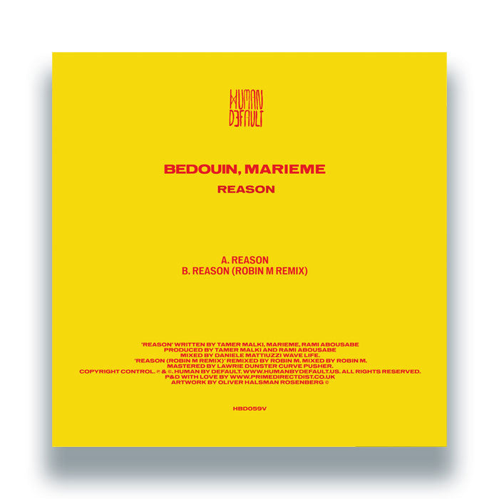 Bedouin Featuring Marieme - Reason [Human By Default]