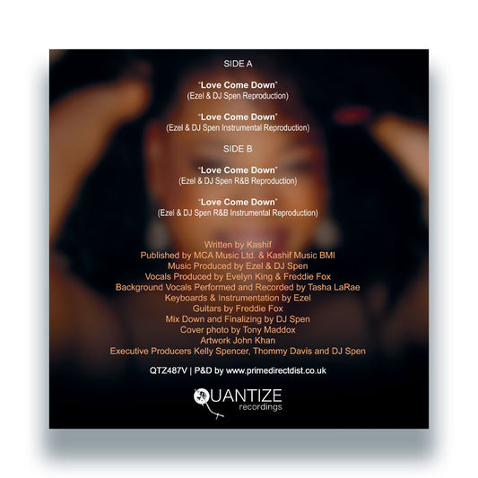 Evelyn ‘Champagne’ King - Love Come Down (Ezel & DJ Spen Reproduction) [Quantize Recordings]