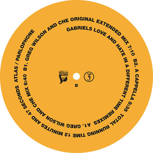Gabriels - Love & Hate In a Different Time (Greg Wilson & Che Wilson Remixes)
