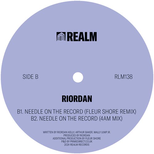 Riordan - Needle On the Record [Realm Records]