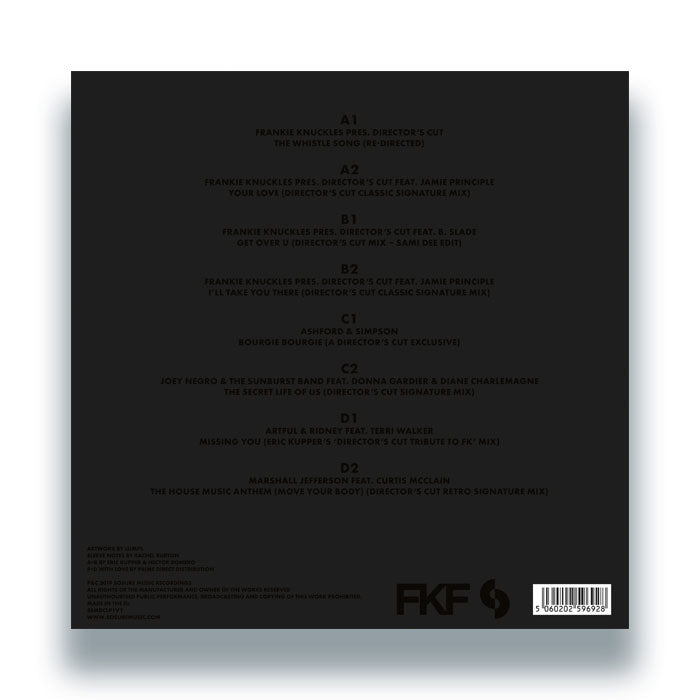 Frankie Knuckles & Eric Kupper - The Director’s Cut Collection (2LP) [SoSure Music]