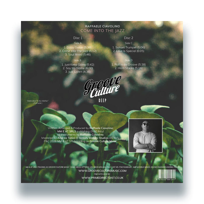Raffaele Ciavolino - Come Into The Jazz (2LP) [Groove Culture]