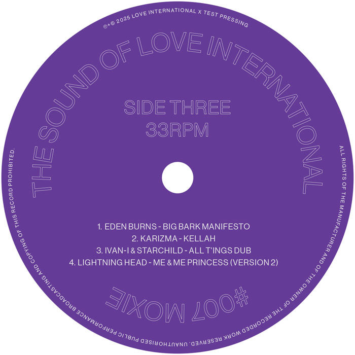 Moxie - The Sound of Love International #007 (2LP) [Love International x Test Pressing]