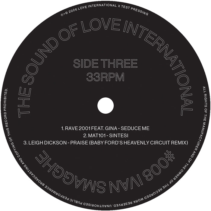 Ivan Smagghe presents: The Sound of Love International #008 (2LP) [Love International x Test Pressing]
