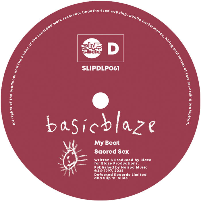 Blaze - Basic Blaze (2LP EDICION ESPECIAL RSD2026) [Slip 'N' Slide]