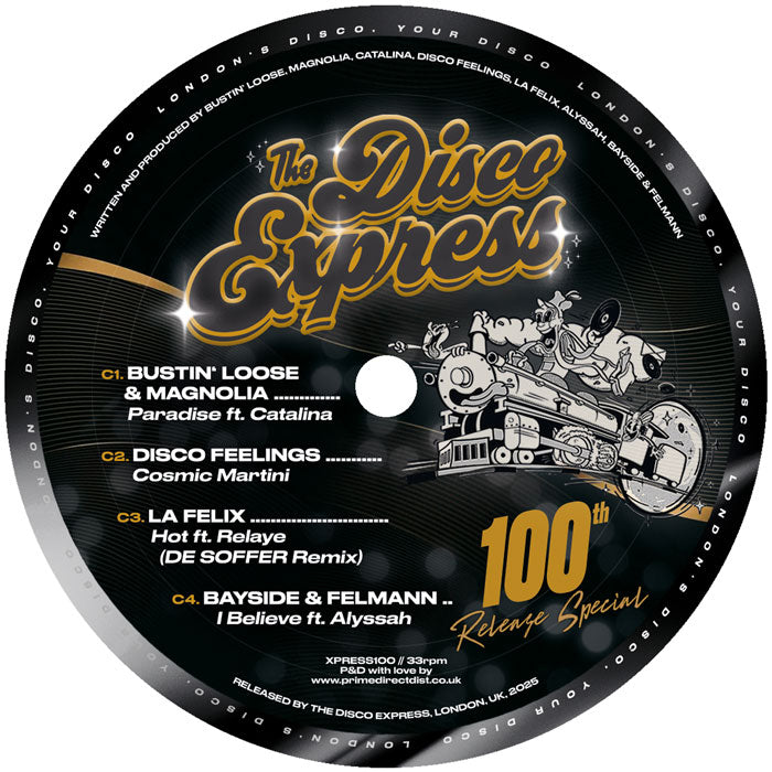 Various Artists - TDE100 (100th Release Special 2LP) [The Disco Express]