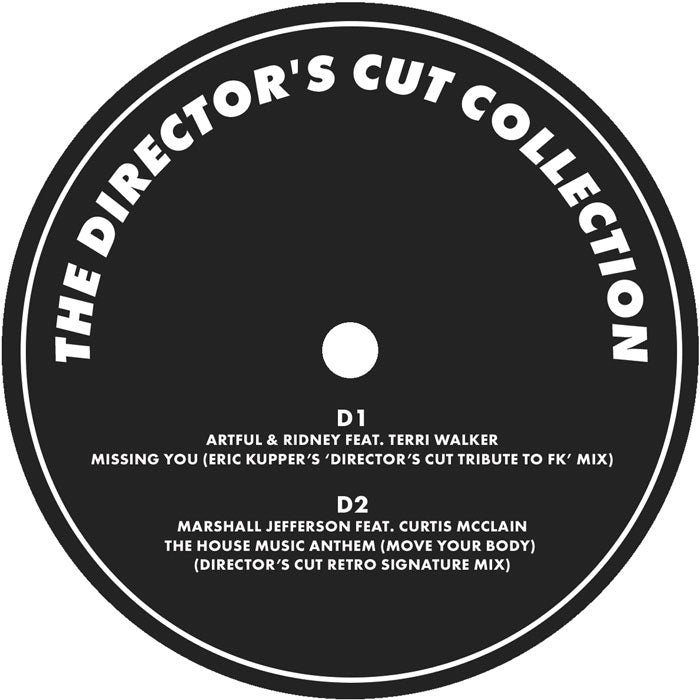 Frankie Knuckles & Eric Kupper - The Director’s Cut Collection (2LP) [SoSure Music]