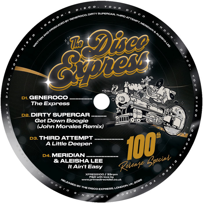 Various Artists - TDE100 (100th Release Special 2LP) [The Disco Express]