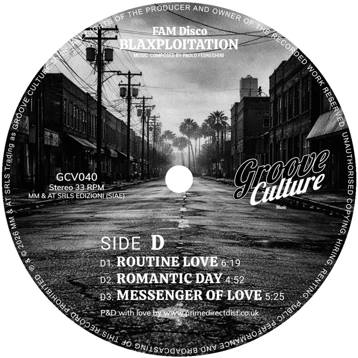 FAM Disco - Blaxploitation LP [Groove Culture]