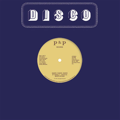 Marta Acuna - Dance, Dance, Dance [P&P]