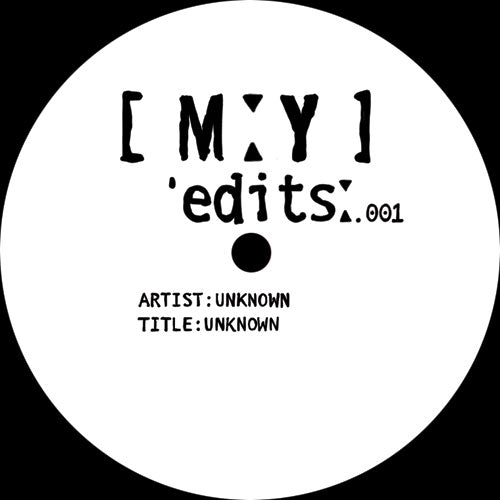 Unknown - MOXY EDITS 001 [White Label]